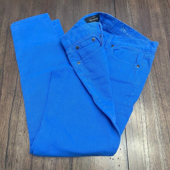 J. Crew Toothpick Ankle Jeans Size 26 - Picture 5 of 10